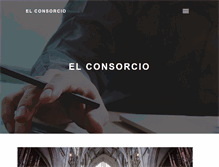 Tablet Screenshot of el-consorcio.com